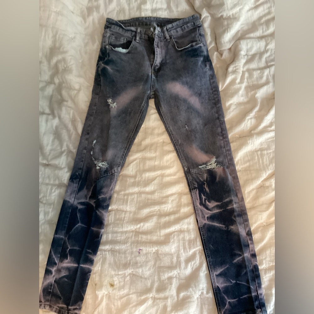 Purple Skinny Jeans